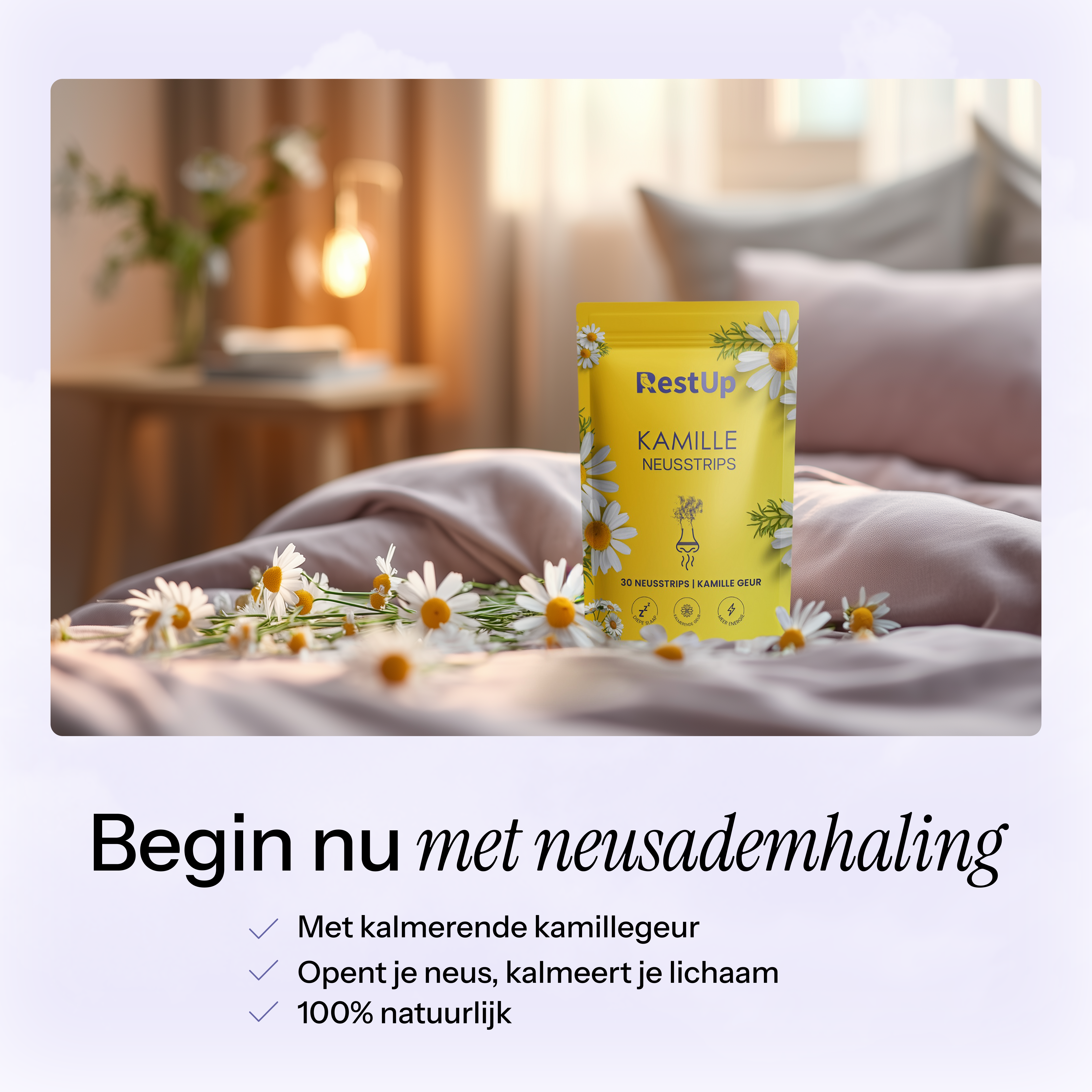 Kamille Neusstrips | Perfecte bundel met onze Mondtape