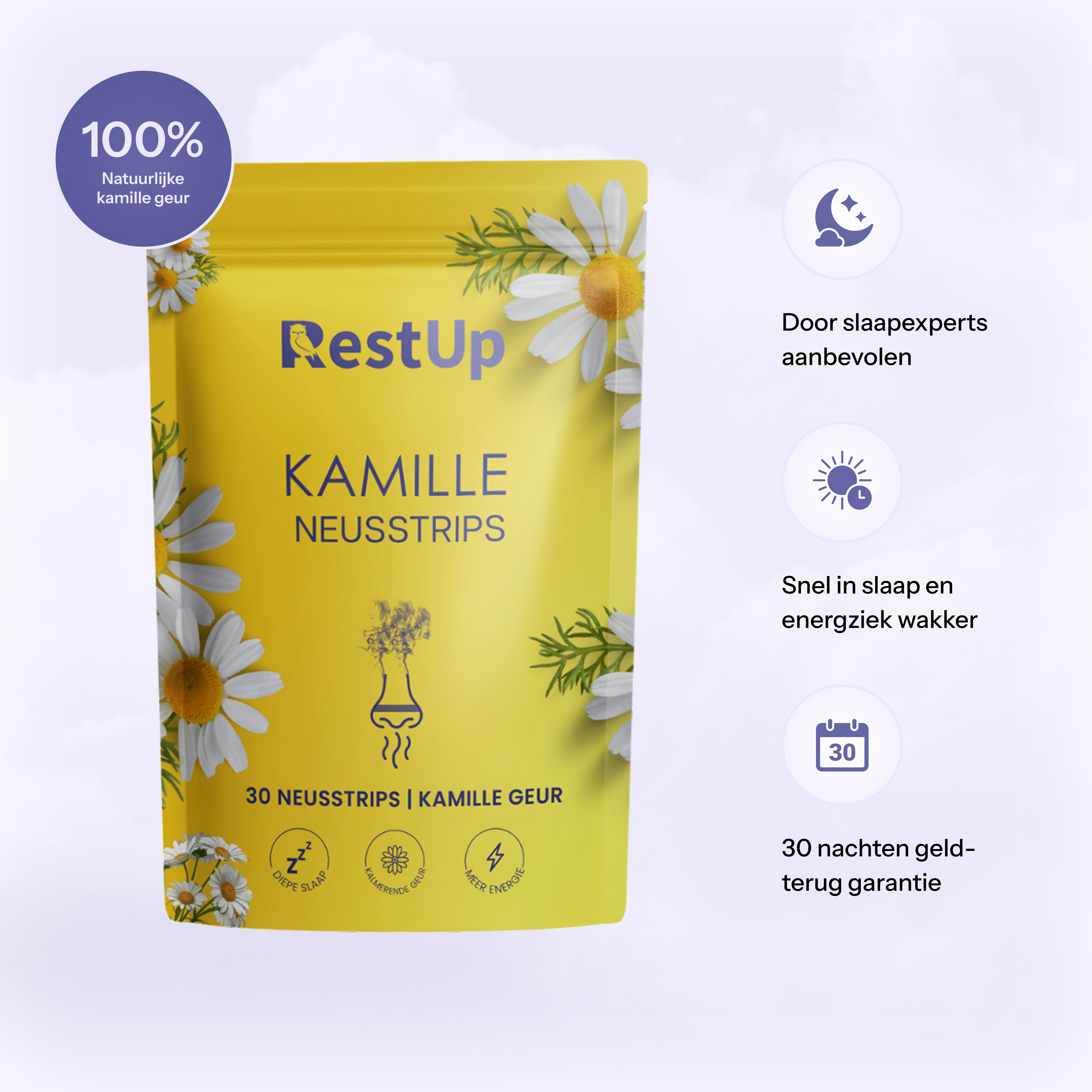 Kamille Neusstrips | Perfecte bundel met onze Mondtape